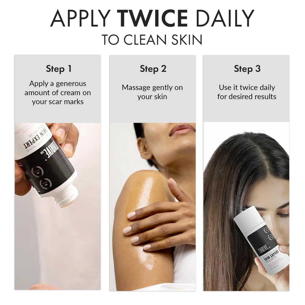 ThriveCo Non-Sticky Skincare Oil suitable for Stretch Marks