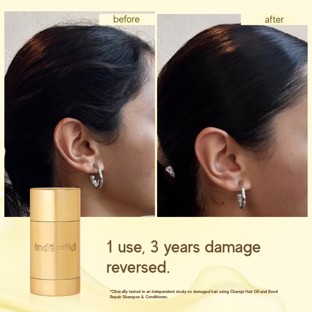 indē wild Champi Sleek Stick (30ml) | Hair Taming Stick with Champi Oil Concentrate™