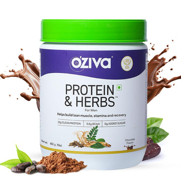 OZiva Protein & Herbs for Men 500 g