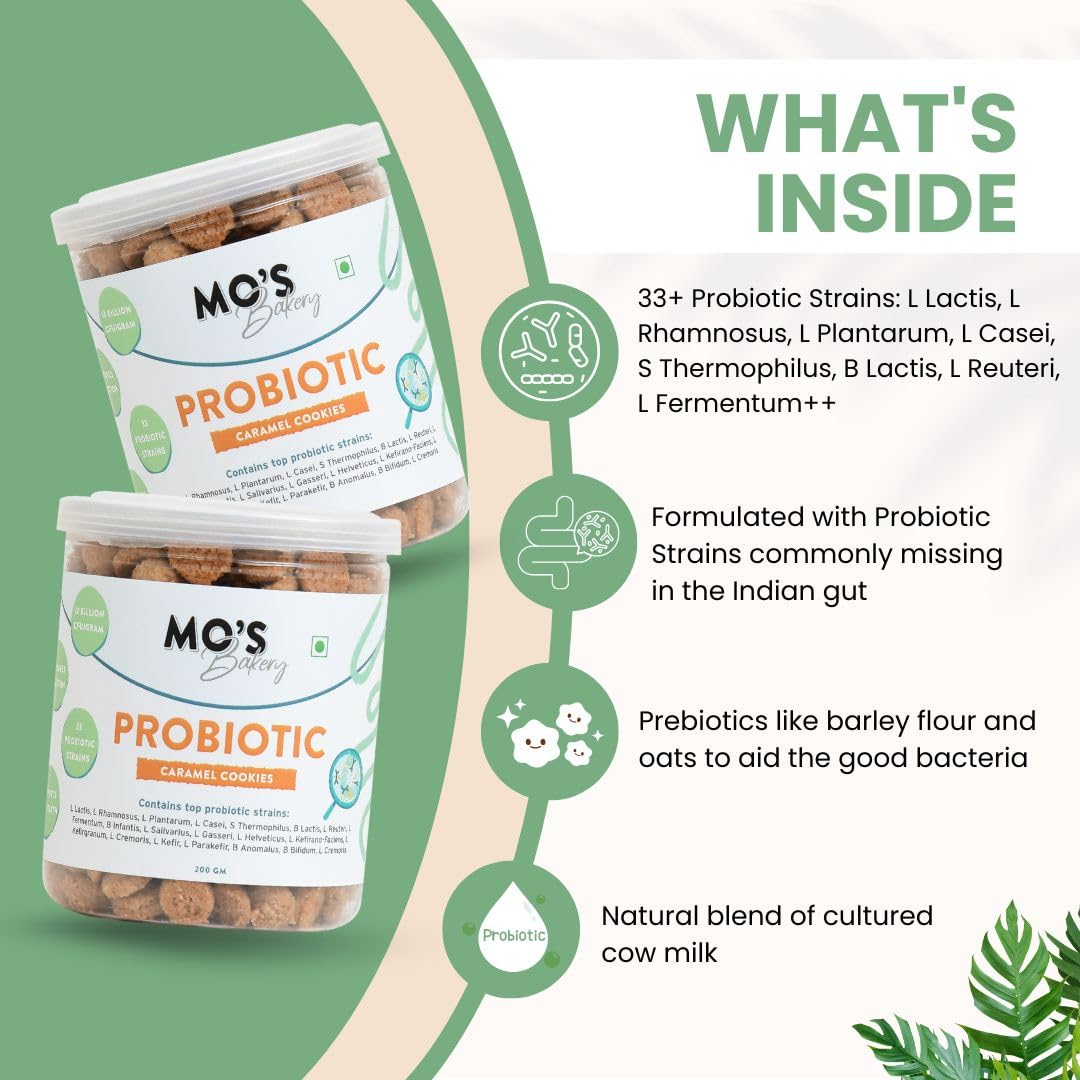 Mo's Probiotic Cookies | Mini Cookies