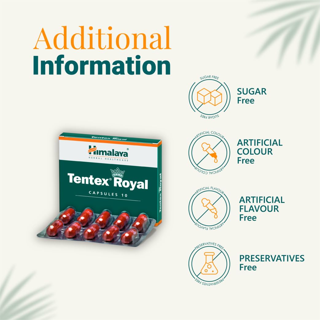 Himalaya Tentex Royal capsules - 100 caps