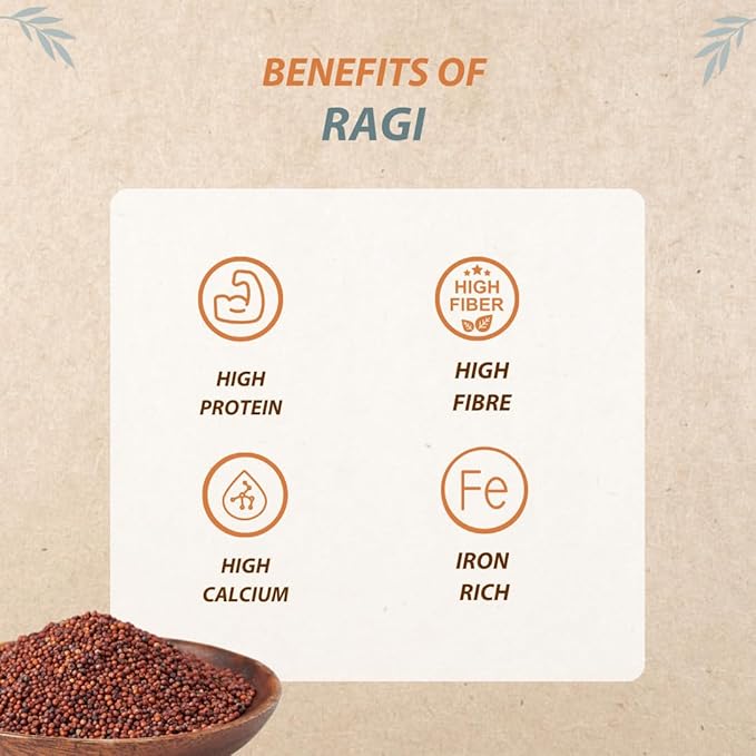 Organic Wisdom - Back to Roots Ragi Rava 400G