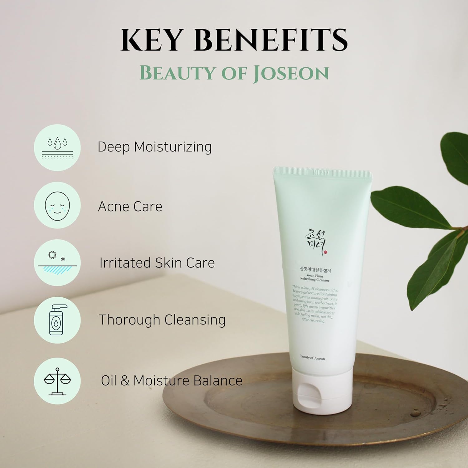 [Beauty of Joseon] Green Plum Refreshing Cleanser