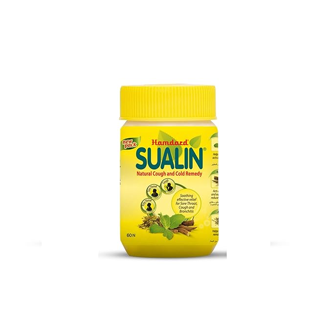 Hamdard Sualin Tablets| Cold, Cough, 100% Pure Natural Tablets| Pack of 2