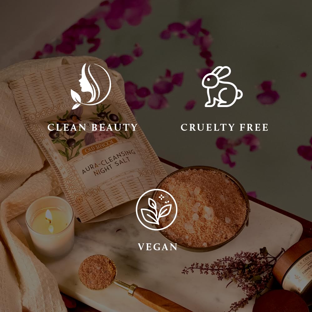 Old School Rituals Aura-Cleansing Night Bath Salt| 300 g