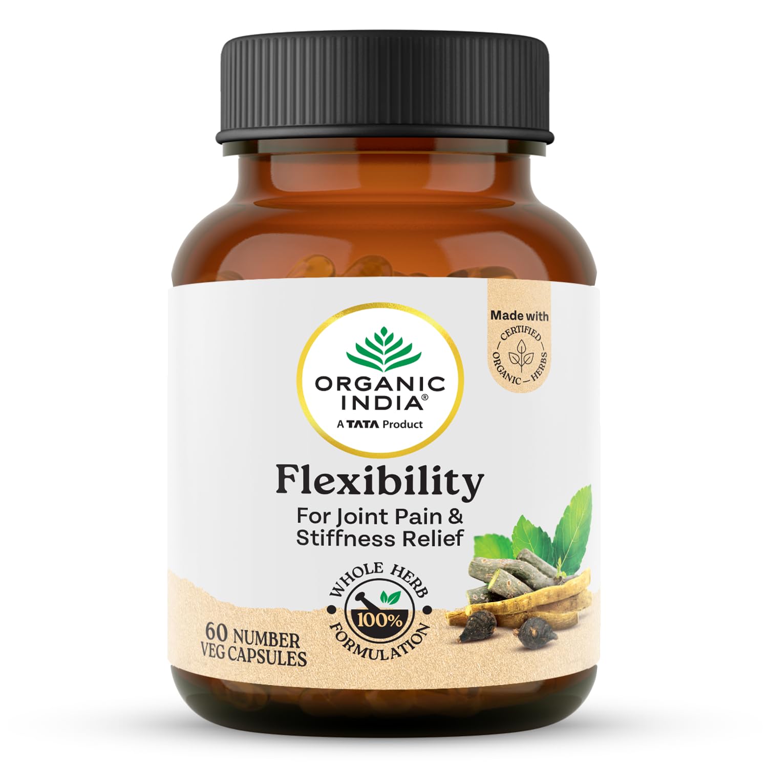 Organic India Flexibility - 60 Veg Capsules