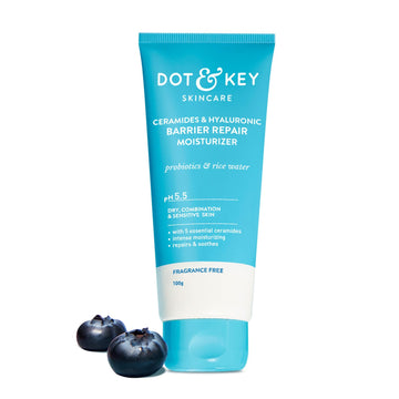 Dot & Key Ceramides Moisturizer with Hyaluronic for Intense Moisturizing and Skin Strengthening