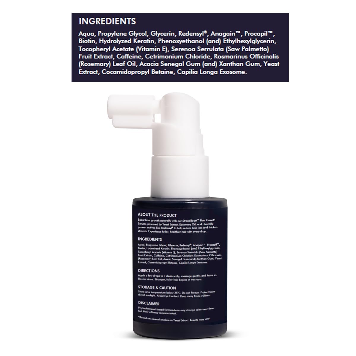 Conscious Chemist® Hair Growth & Anti Hair Fall Serum - 30ml