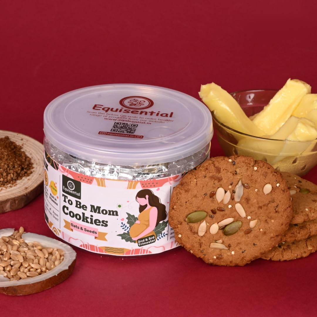 Equisential To Be Mom Cookies - OATS & SEEDS - 250G