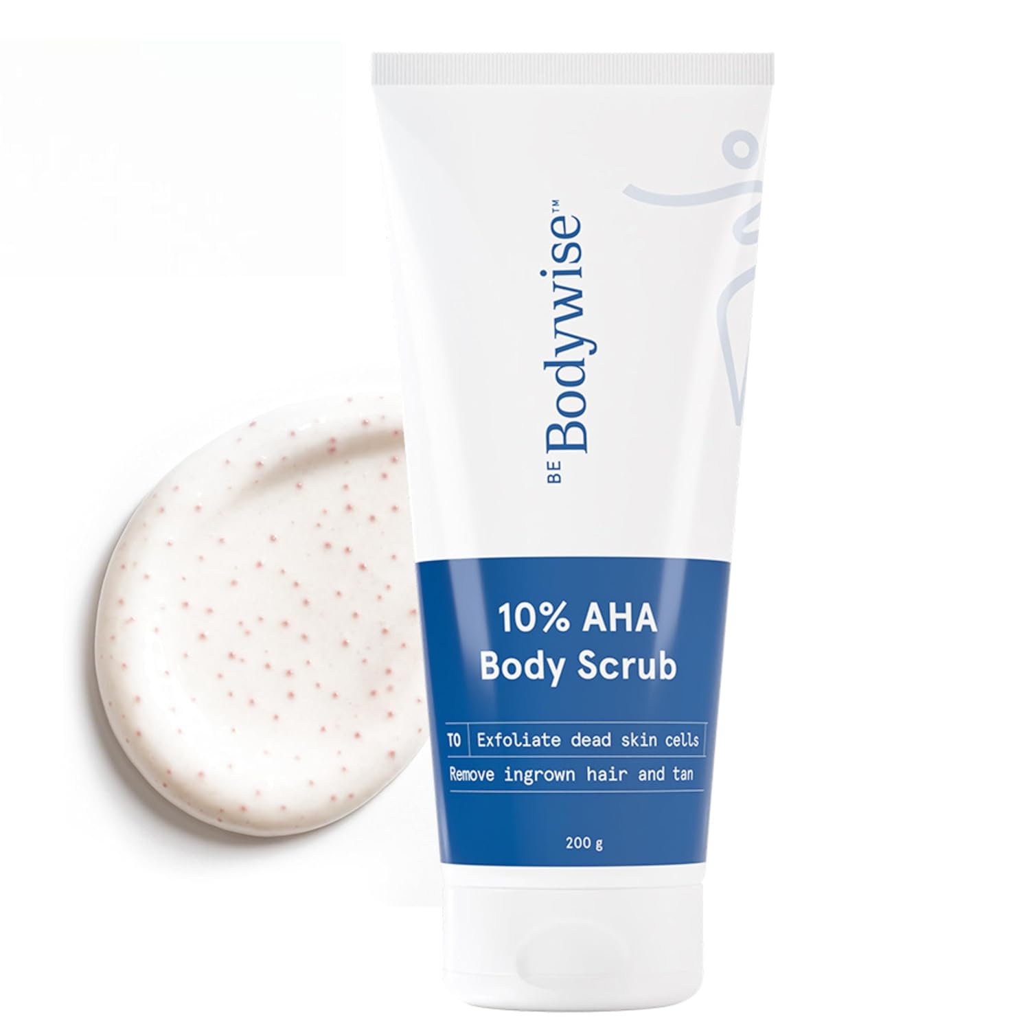 Be Bodywise 10% Lactic AHA Exfoliating Body Scrub 200g