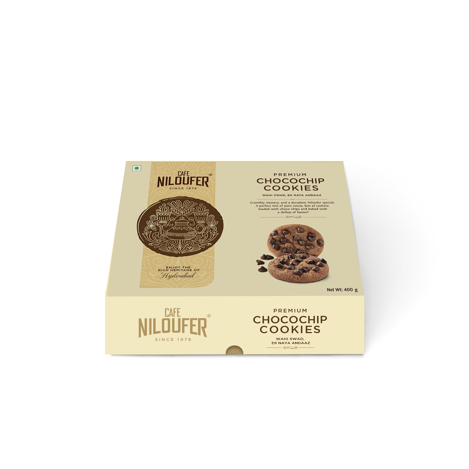 Cafe Niloufer Premium Chocochip Cookies- 400g