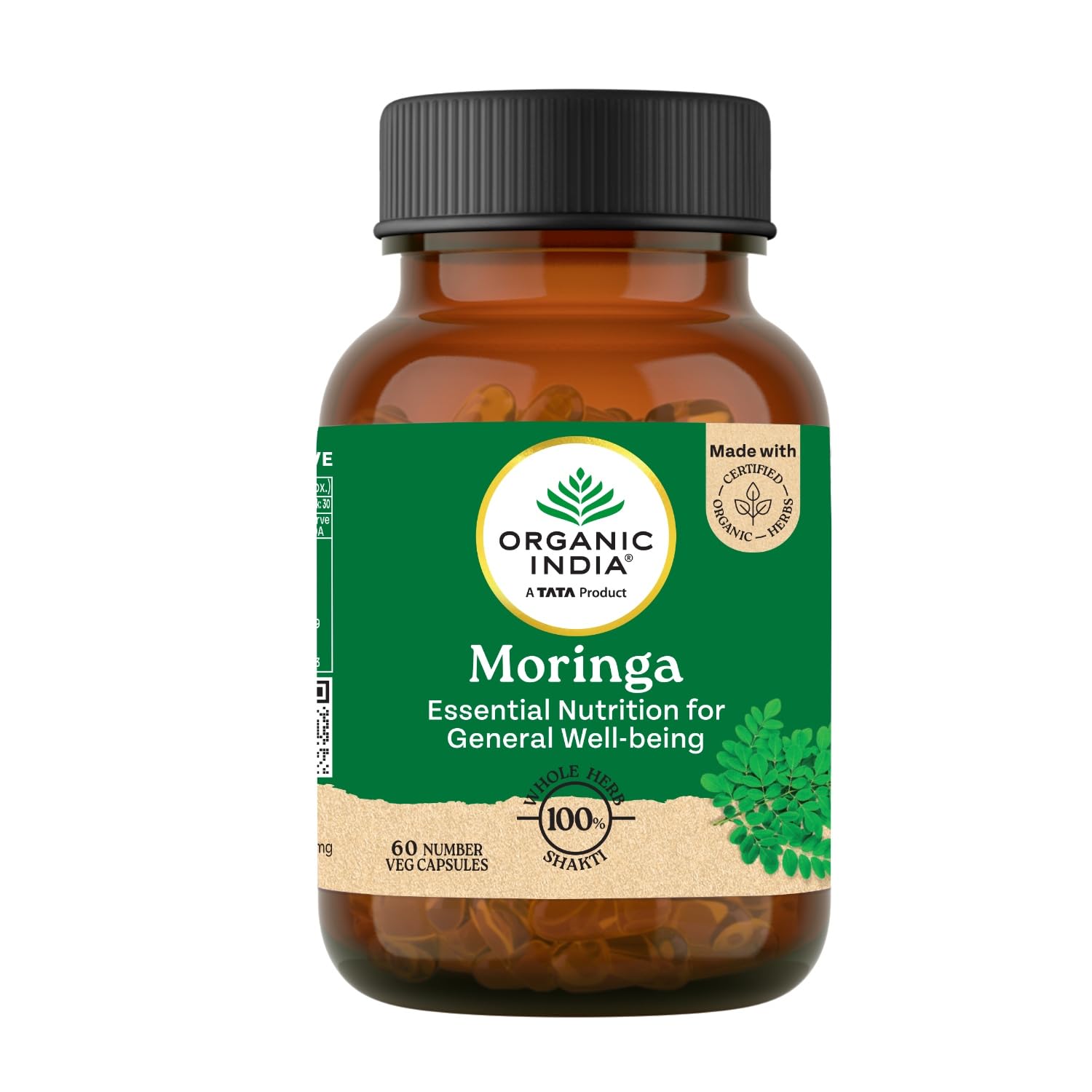 TATA Product - Organic India Moringa 60 Capsules