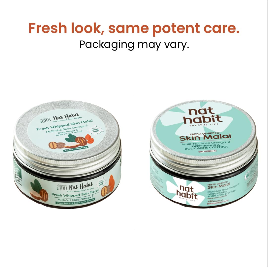 Jar of cream with almonds and walnuts on a white background