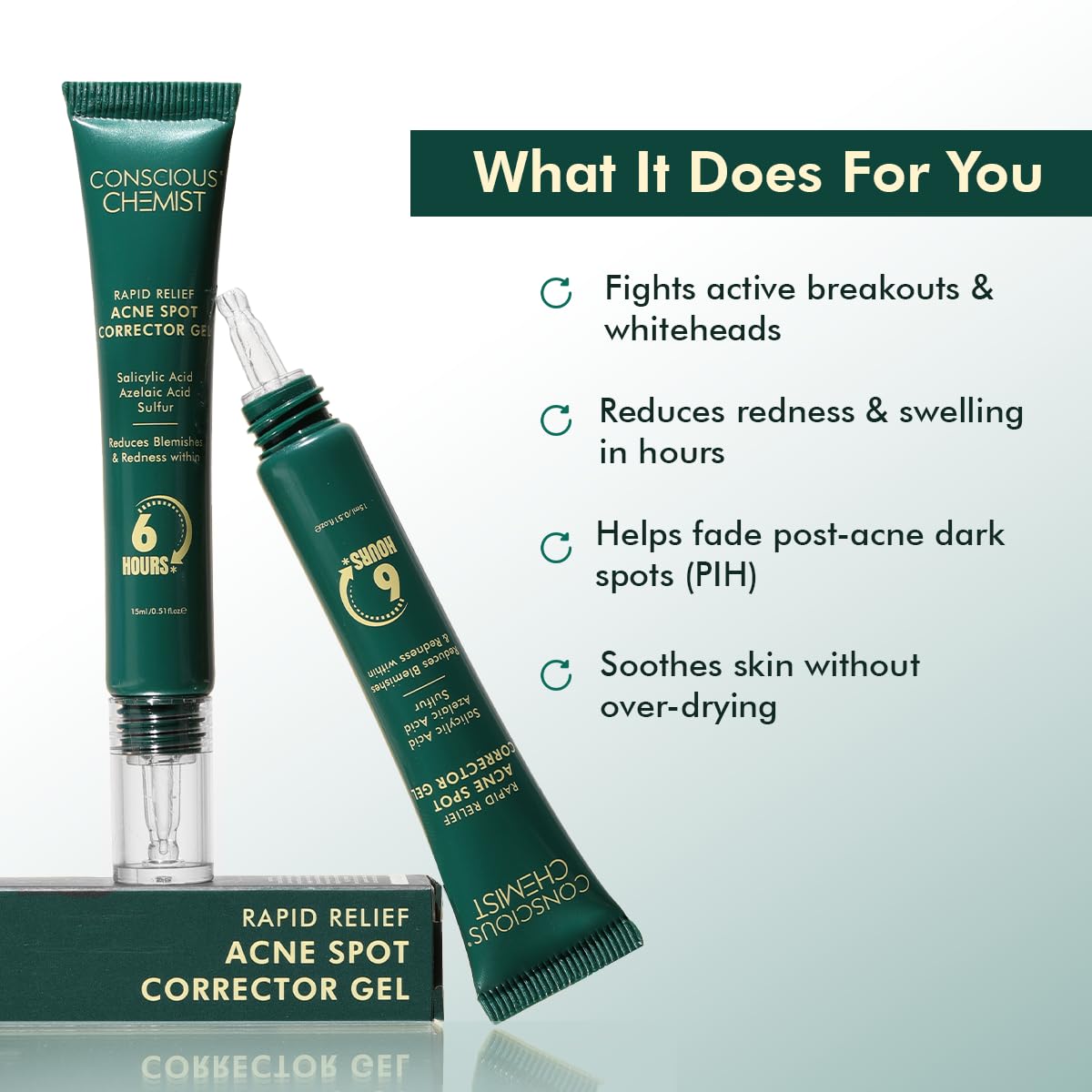Conscious Chemist Rapid Relief Acne Spot Corrector Gel