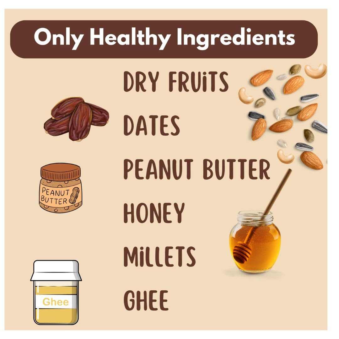 TummyFriendly Dry Fruit Laddu - 300G