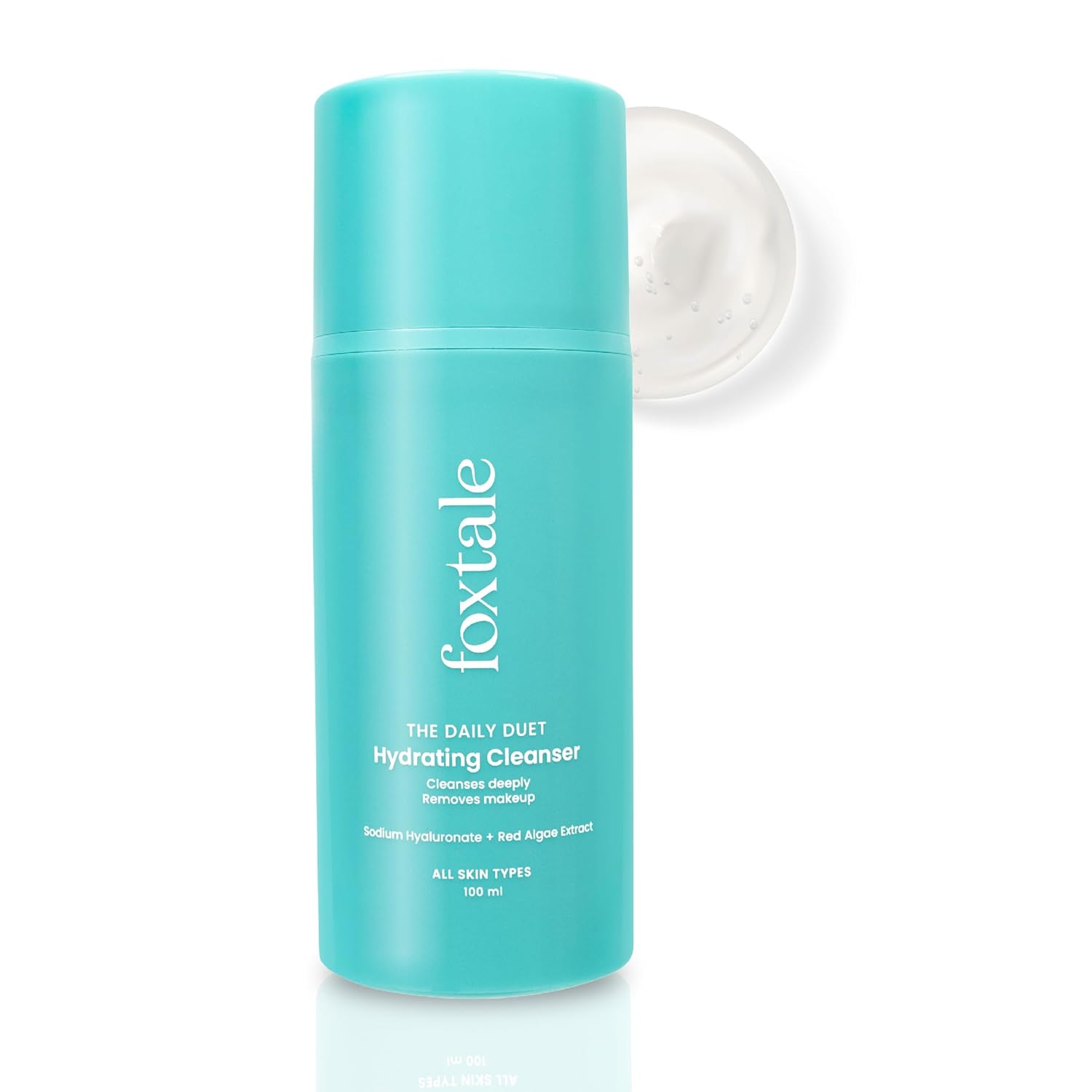 Foxtale Gentle Hydrating Face Wash with Hyaluronic Acid, Vitamin B5