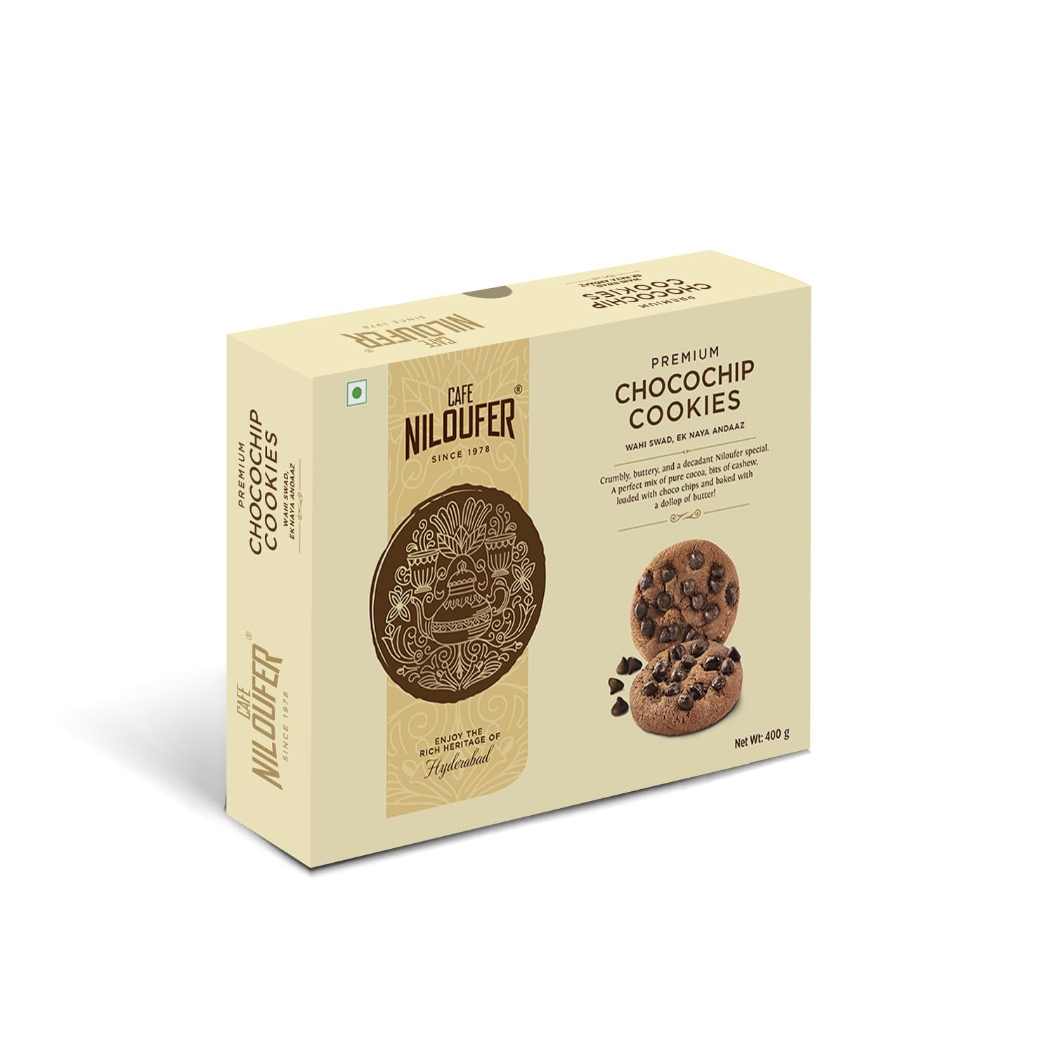 Cafe Niloufer Premium Chocochip Cookies- 400g