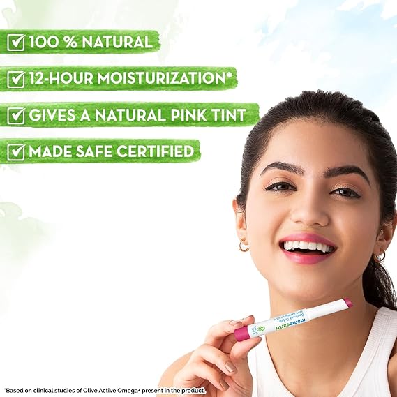 Mamaearth Beetroot Tinted 100% Natural Lip Balm with Beetroot &amp; Beeswax - 2 g