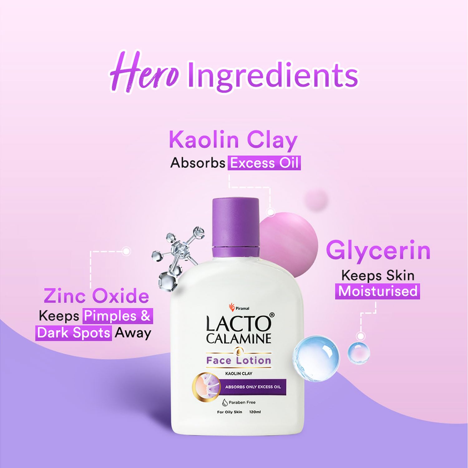 Lacto Calamine Face Lotion for Oily Skin – 60ml
