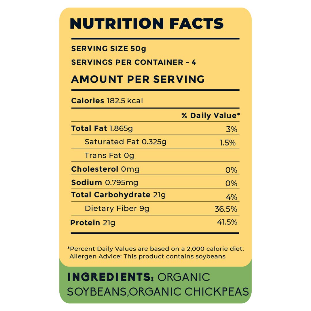 Pink Harvest Farms Chickpea and Soybean Fettuccine Pasta | No Rice - No Maida