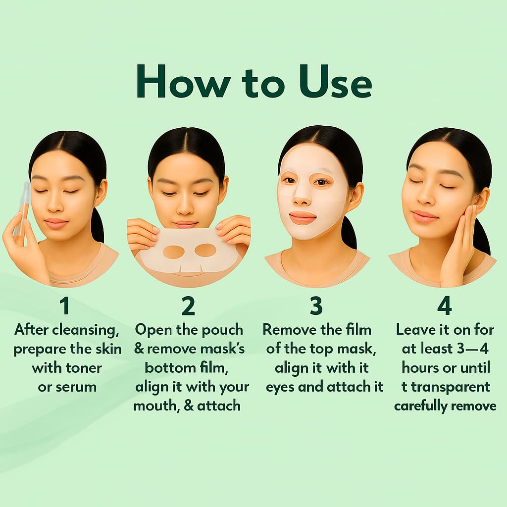 Bio Collagen Face Mask (Pack of 1) | Korean Face Mask Sheet with Hydrogel