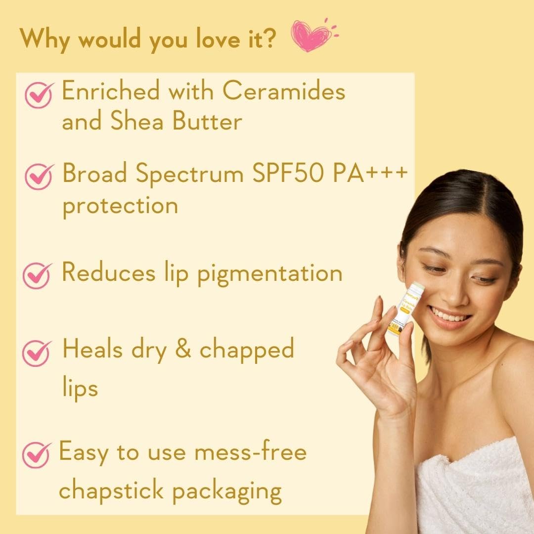 WishCare Lip Balm with SPF 50 PA+++ - 5g