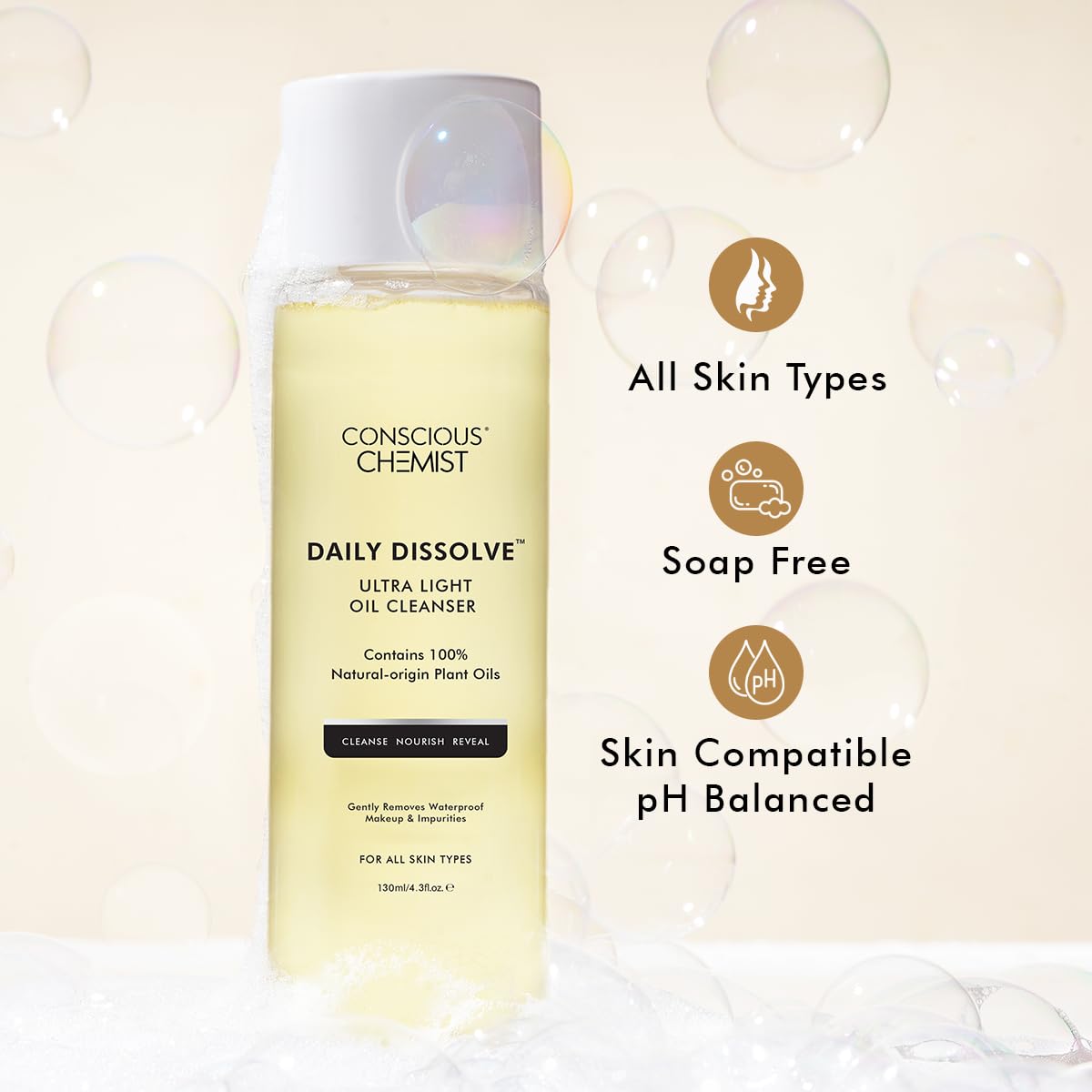 Conscious Chemist Makeup Remover Oil Cleanser