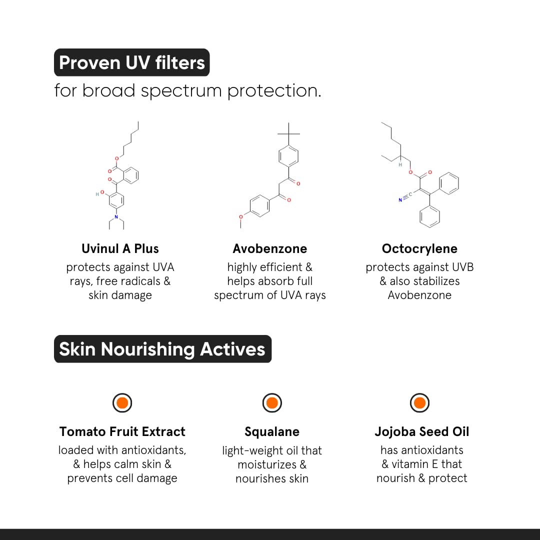 Minimalist UV Protection Invisible Sunscreen SPF 40 PA+++ for Oily Skin| 50 gm