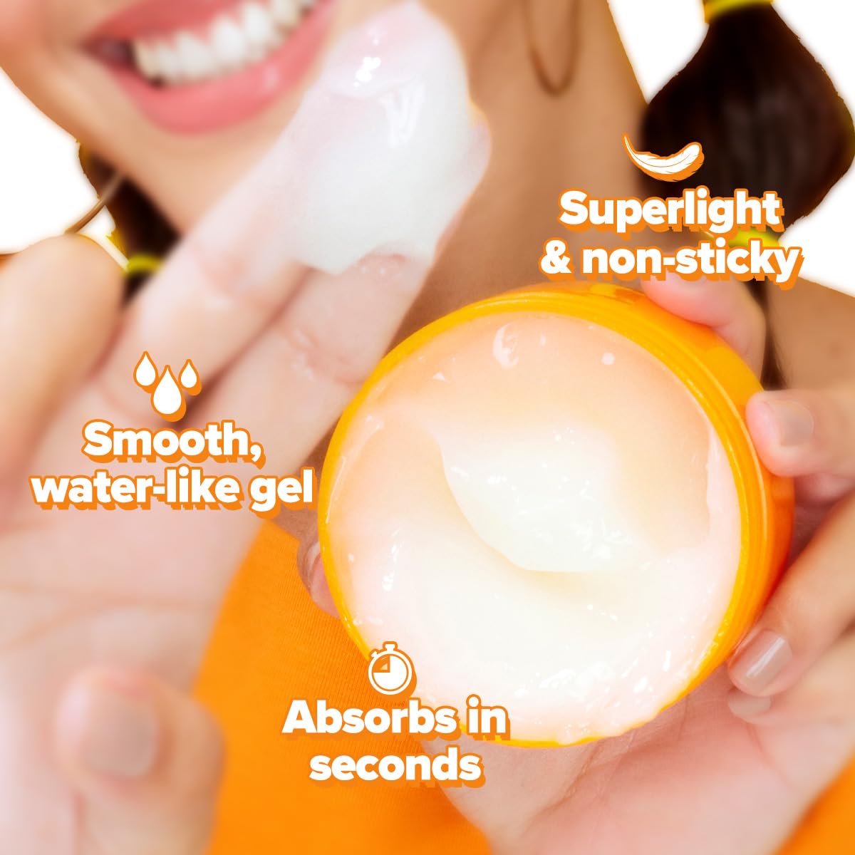 Aqualogica Glow+ Hydra Gel Moisturizer with Vitamin C & Papaya-200 g