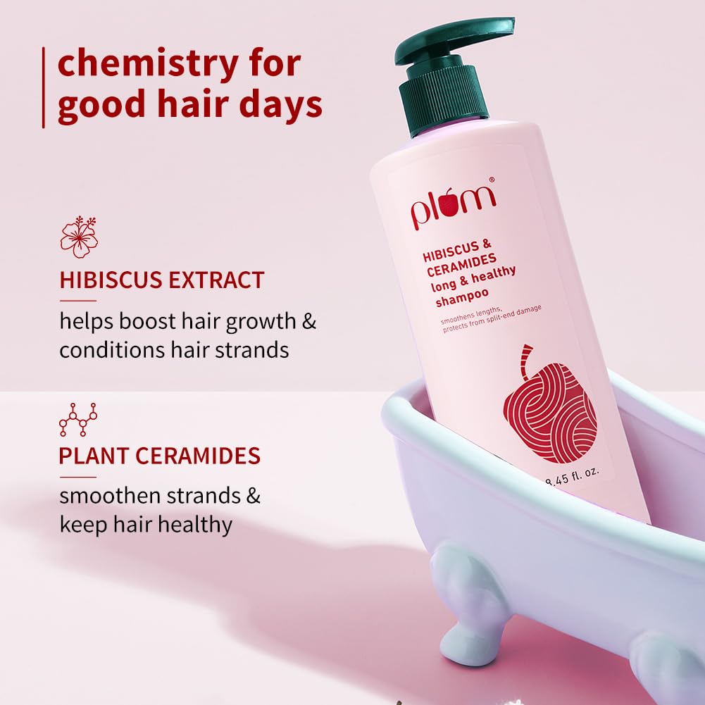 Plum Hibiscus & Ceramides Shampoo 250ml | Healthy Hair
