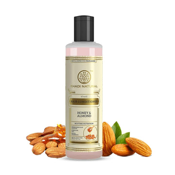 Khadi Natural Honey & Almond Hair Conditioner for Controlling Hair Fall 200 ml