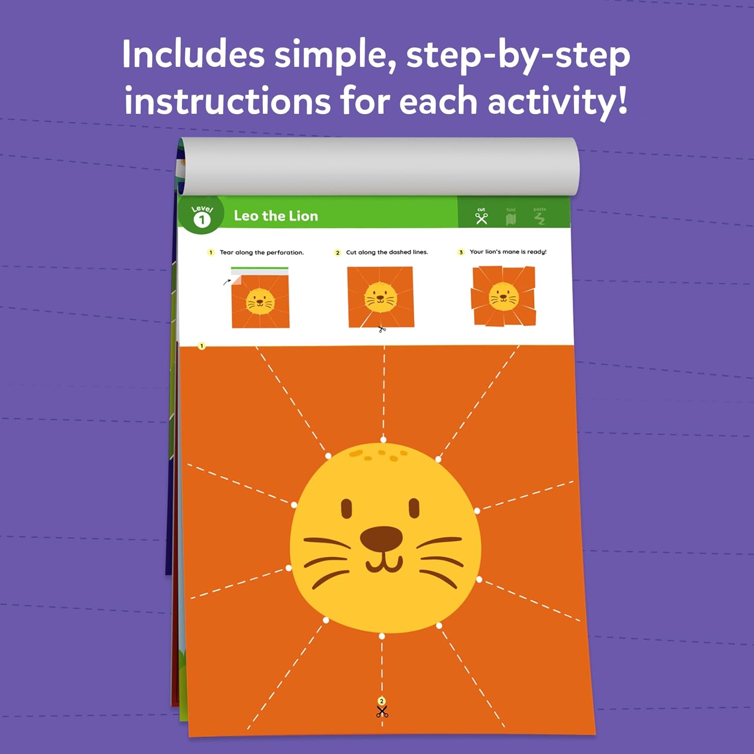 Skillmatics Scissor Skills Activity Book for Preschoolers – Snip Snip