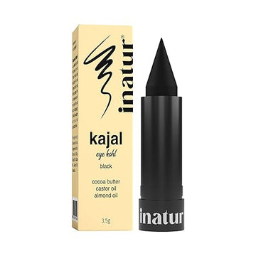 Inatur Black Kajal Eye Kohl