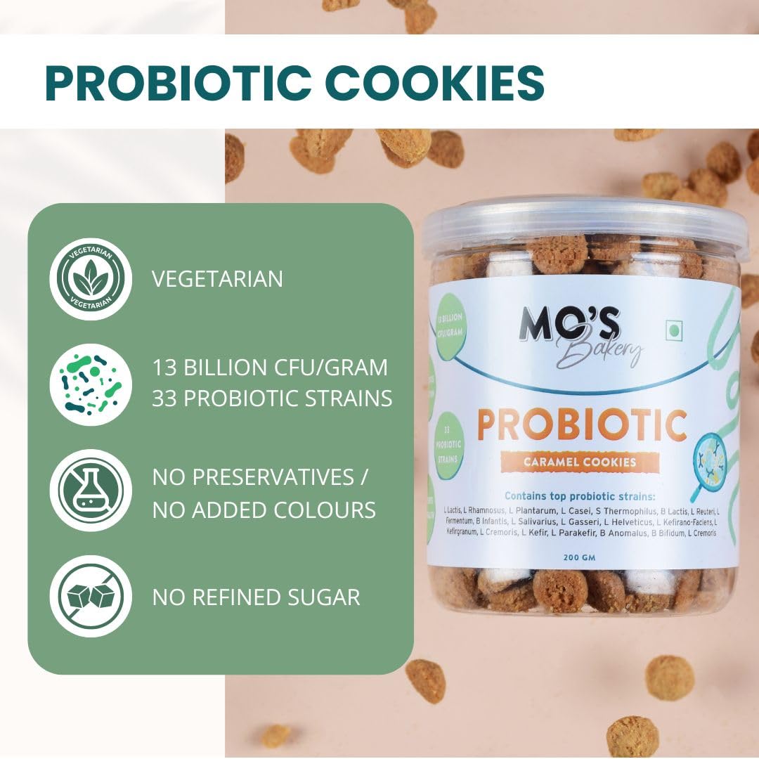 Mo's Probiotic Cookies | Mini Cookies