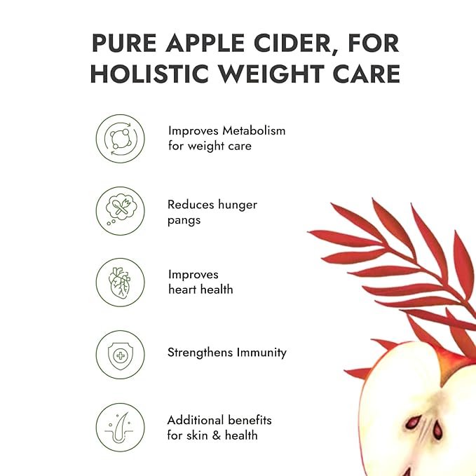 Kapiva Himalayan Apple Cider Vinegar with Mother 500ml