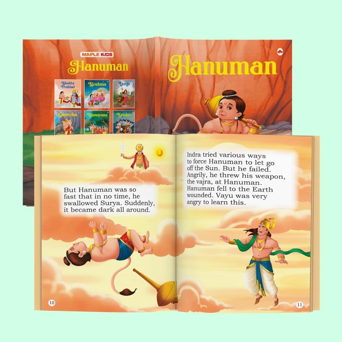 My First Mythology Tale (Illustrated) (Set of 5 Books) - Mahabharata, Krishna, Hanuman, Ganesha, Ramayana