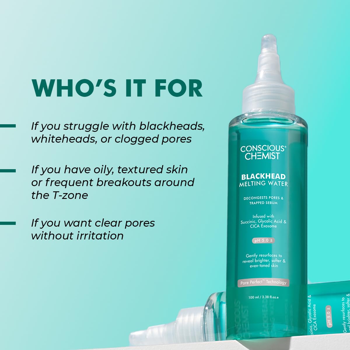 Conscious Chemist® Blackhead Melting Water | 130ml