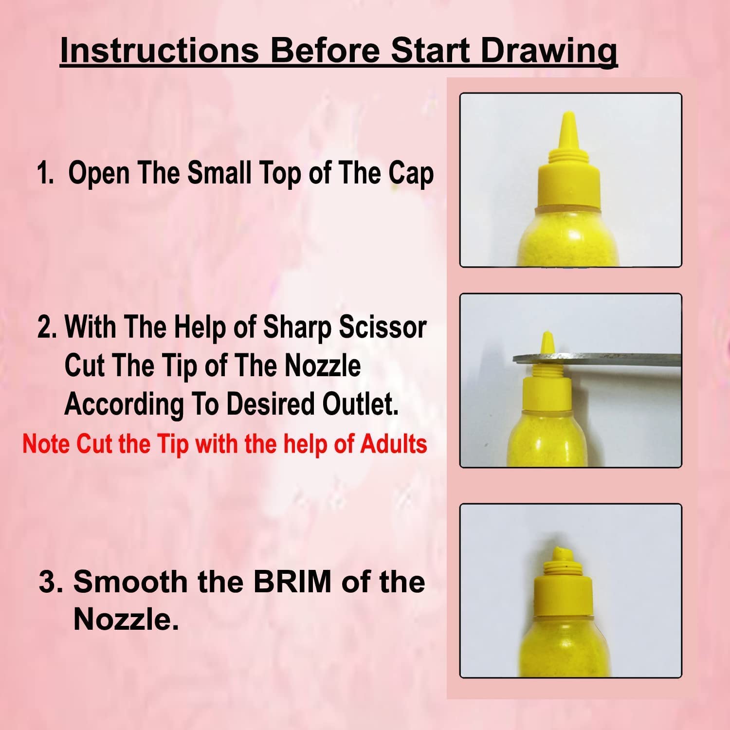 CraftVatika 10 Rangoli Colour Powder Tube Kit