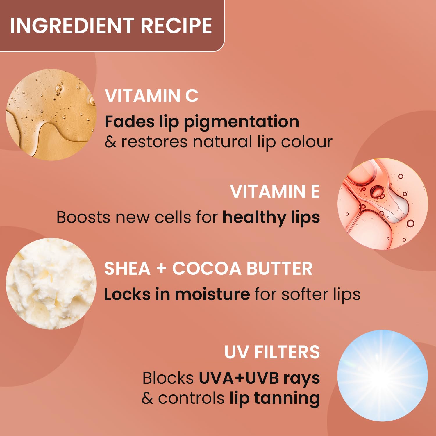 Dot & Key Cocoa Lip Balm with Shea Butter (12gm) for Naturally Glowing and Hydrated Lips