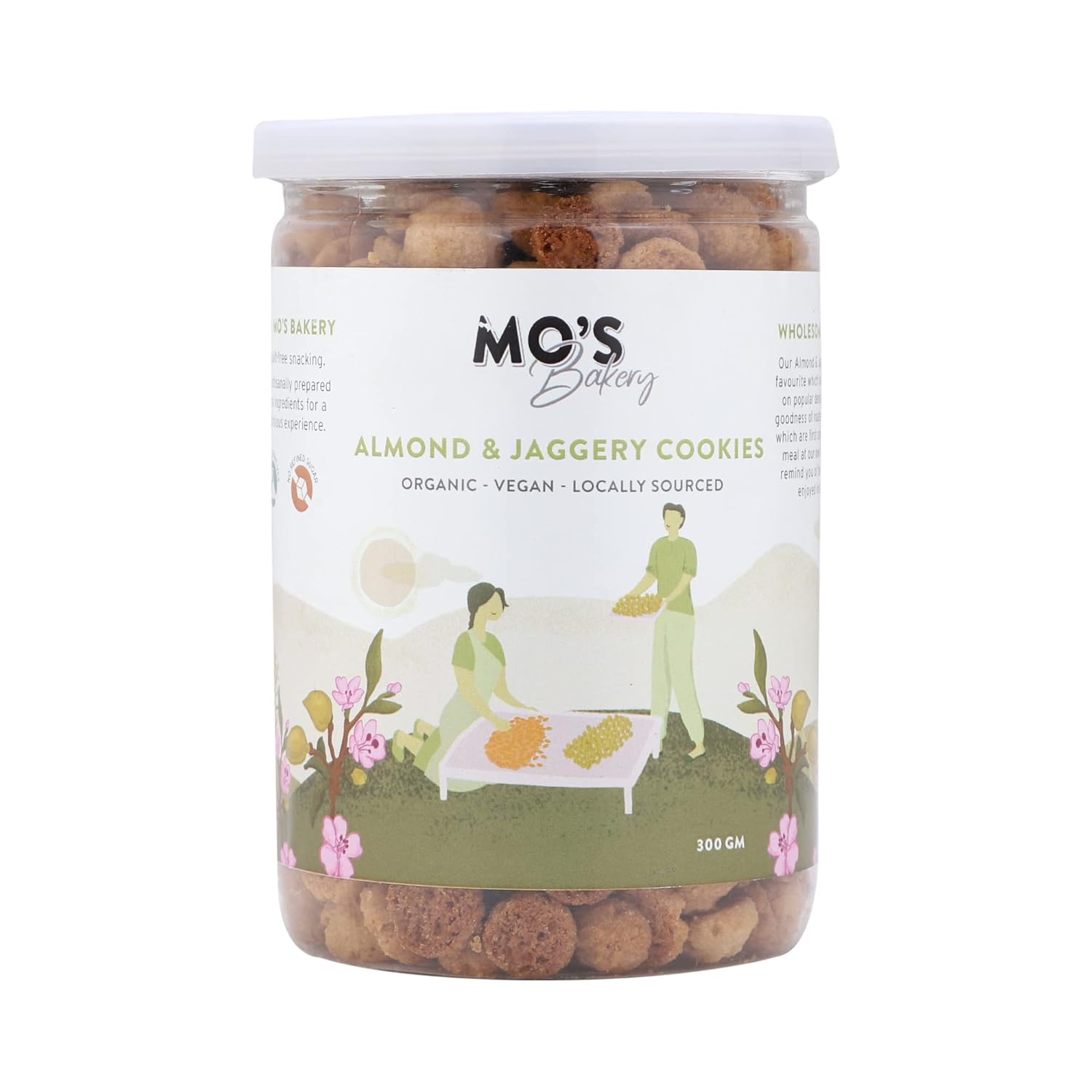 Mo's Almond & Jaggery Cookies