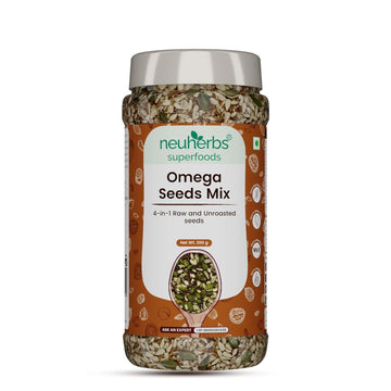 Neuherbs Omega-3 Fiber 4-in-1 raw & Unroasted seeds mix 200g