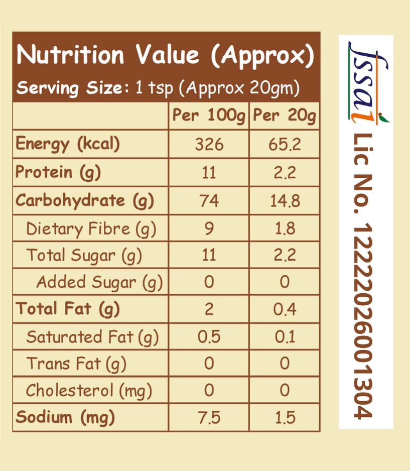 Equisential - Better Bites Instant Porridge Infant Baby Cereal Plain - 6+ Month | 200gms
