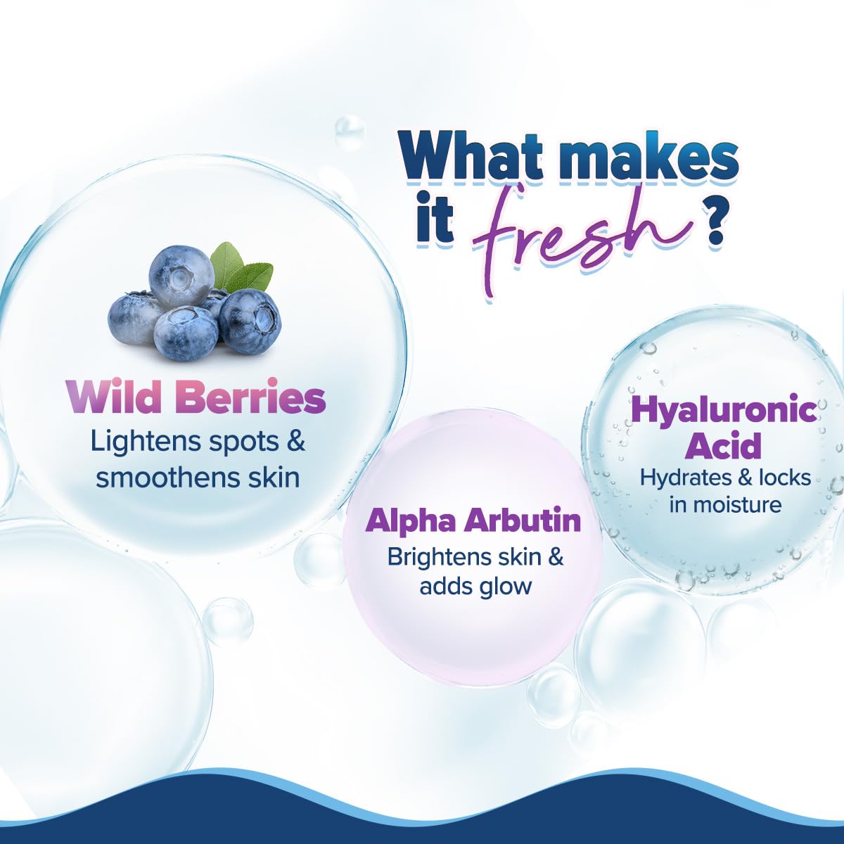 Aqualogica Illuminate + Hydra Gel Moisturizer with Wild Berries & Alpha Arbutin