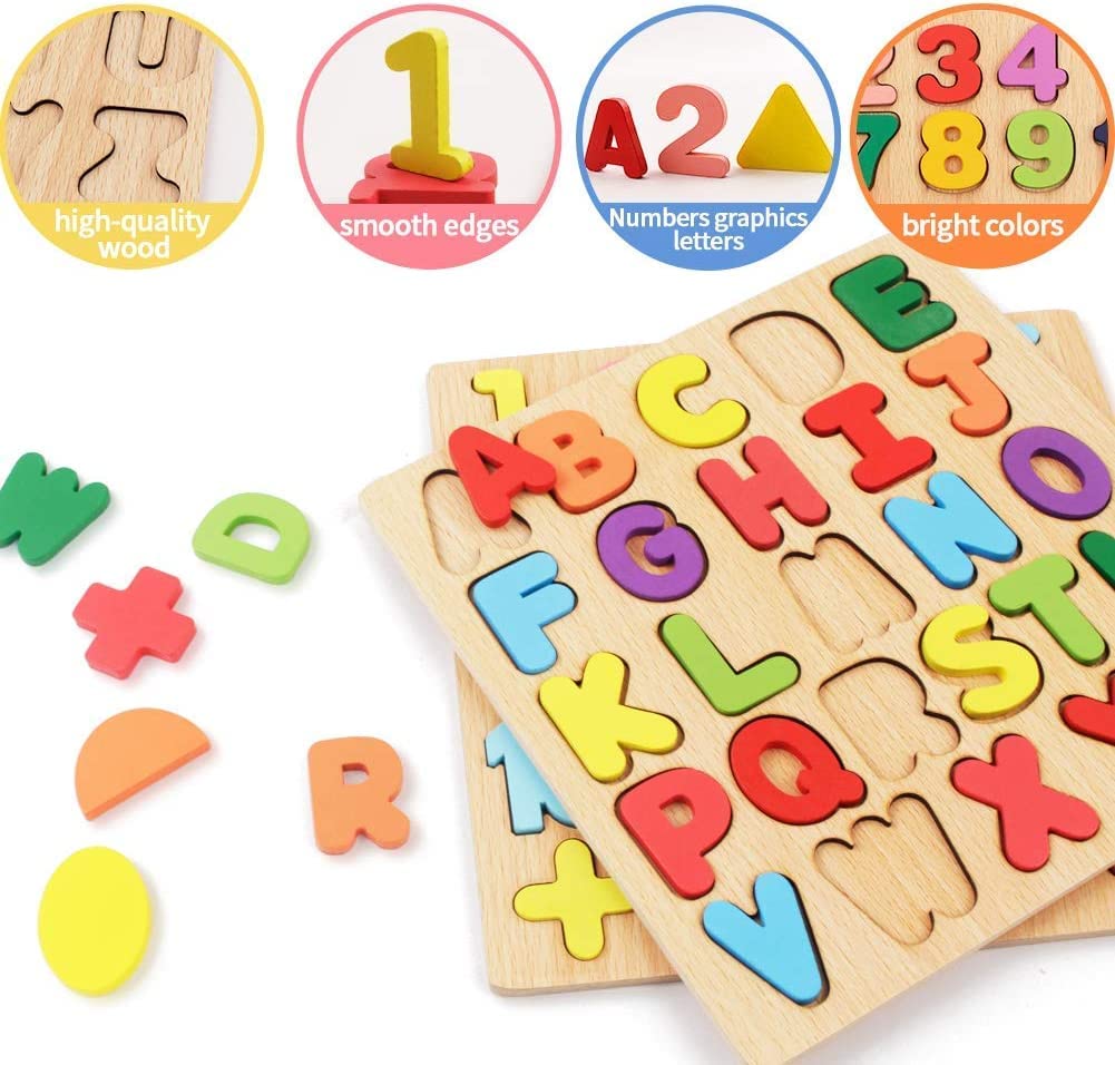 Chocozone Wooden Learning Educational Game Board
