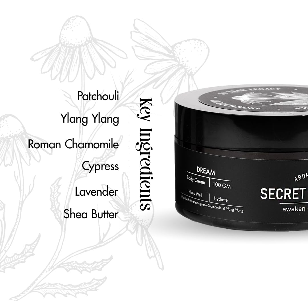 Secret Alchemist Dream Body Cream 100g | Night Hydration