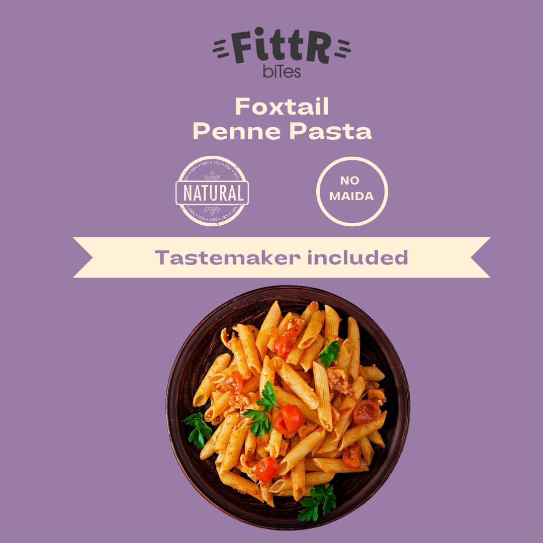 FittR Bites Foxtail Millet Pasta - 360 Grams