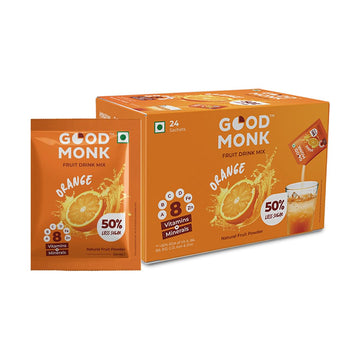 Good Monk Fruit Drink Mix (Natural Orange Powder)24 Sachets