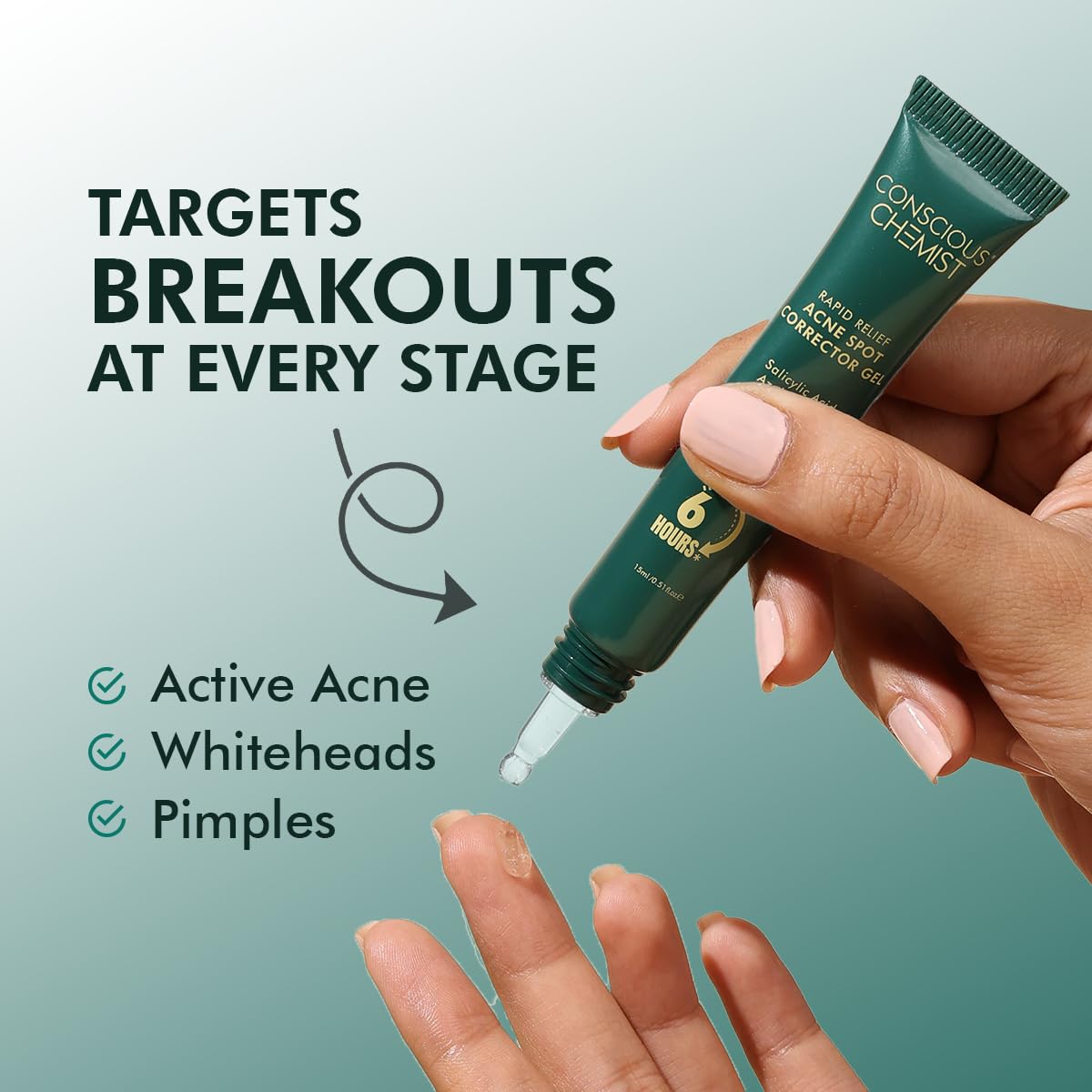 Conscious Chemist Rapid Relief Acne Spot Corrector Gel