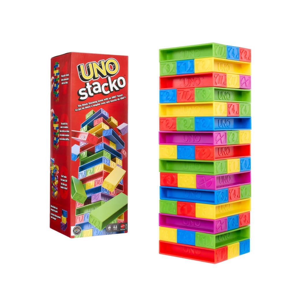 Mattel Games UNO Stacko Game for Kids & Family