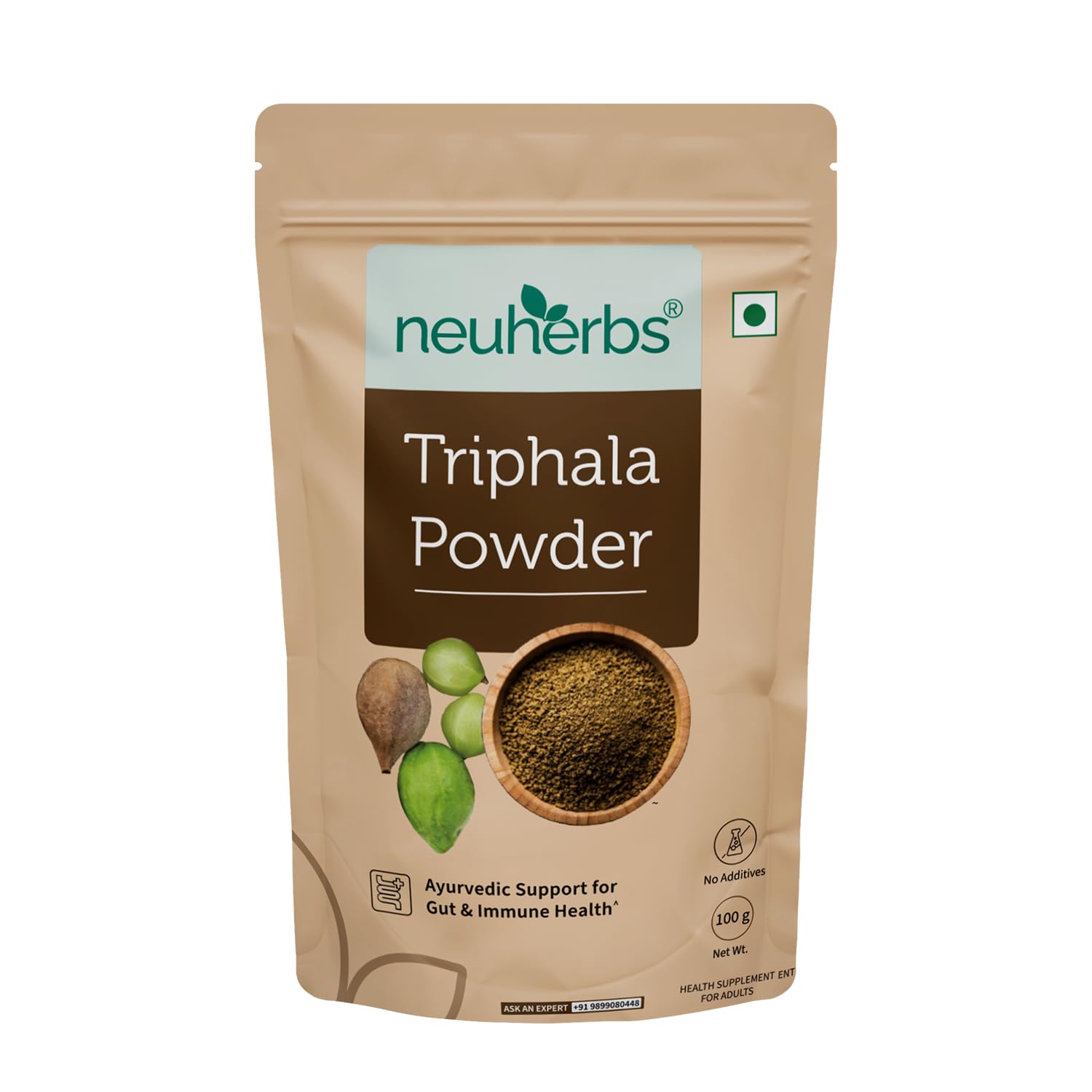 Neuherbs Organic Triphala Powder - 100 GM